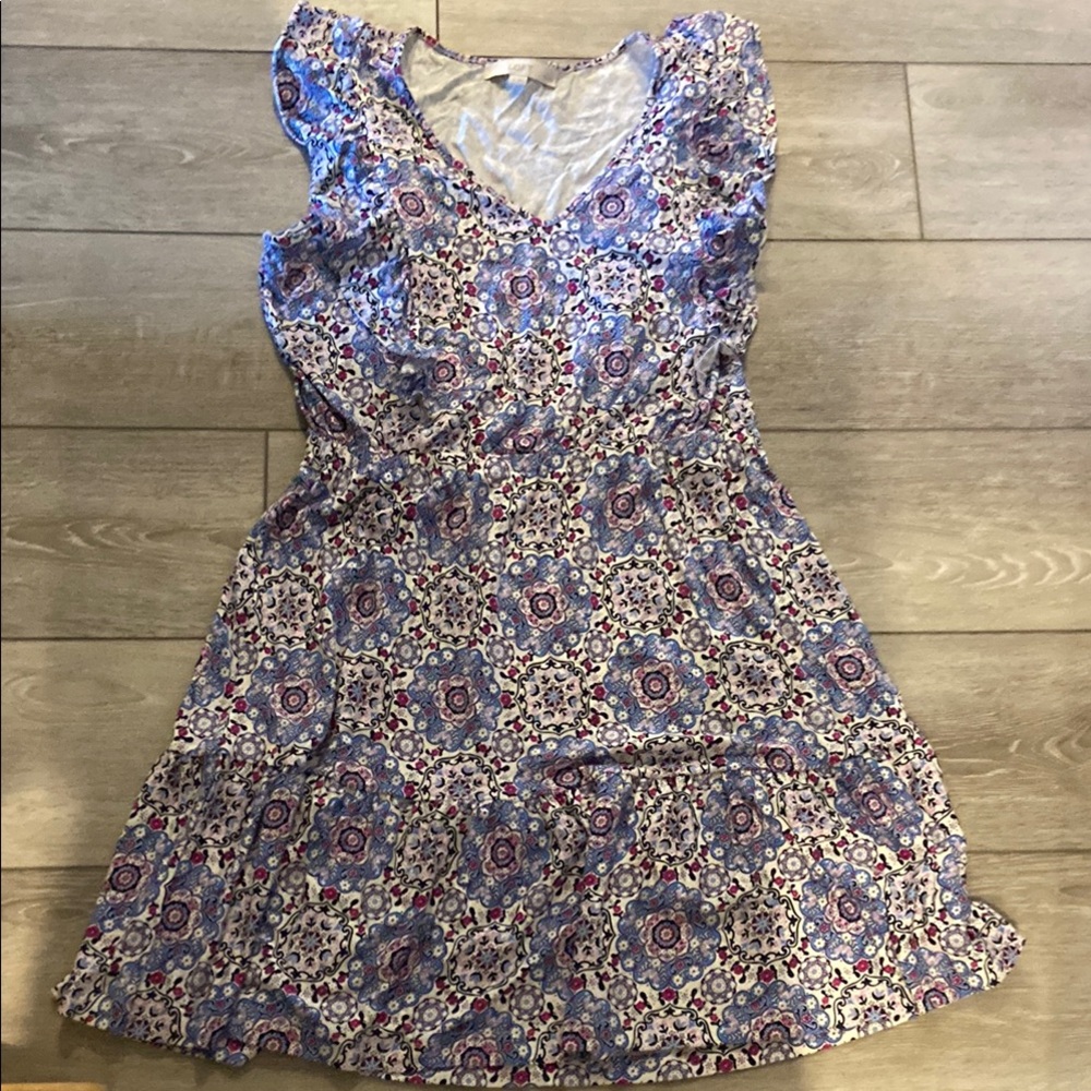 LOFT Floral Elegance Dress